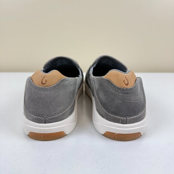 EUC Olukai Lae'ahi Lauhala woven Leather Slip On Shoes - Picture 5 of 12